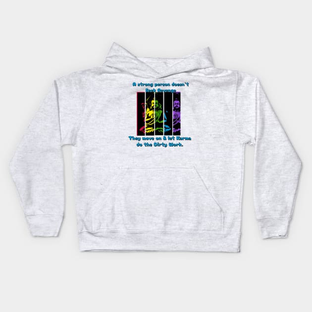 Karma meme Kids Hoodie by Out of the world